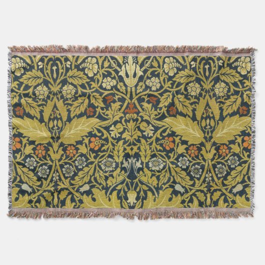 Couverture Morris Acanthus Feuille Twining Stem Flowers Tapis (Devant)