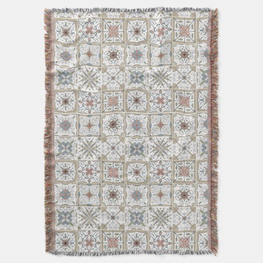 Couverture Mosaïque de tuile motif (devant Vertical)