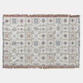 Couverture Mosaïque de tuile motif (Devant)