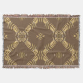 Couverture Mosaïque Gold Fern (Devant)