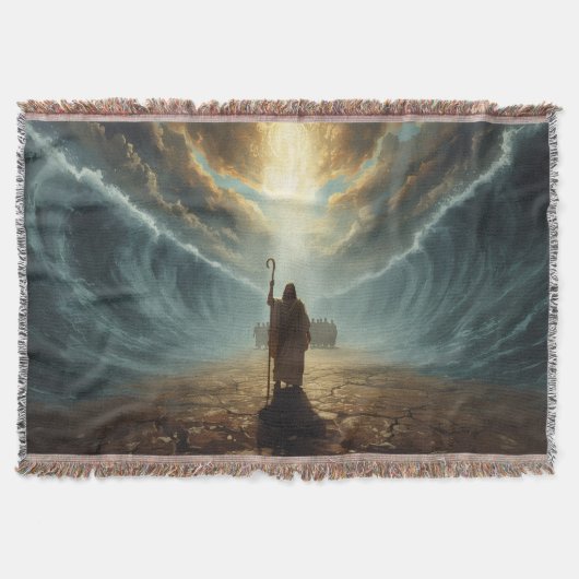 Couverture Moses at the Red Sea: Christian Blanket (Devant)