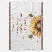 Couverture Mother's Day Throw Blanket (devant Vertical)