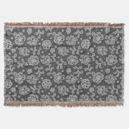 Couverture Motif 1 de tissu de dentelle (Devant)