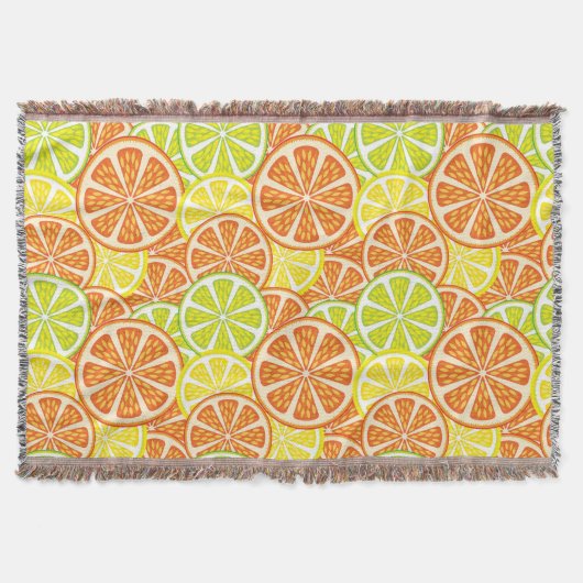 Couverture Motif 2 d'agrume (Devant)