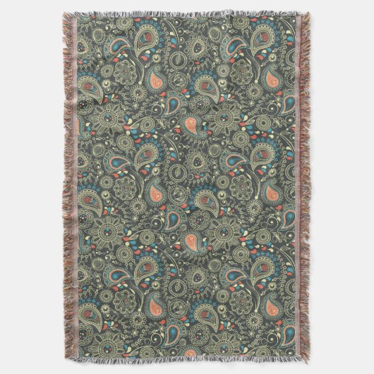Couverture Motif 3 de Paisley (devant Vertical)
