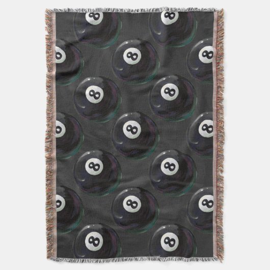 Couverture motif à 8 balles (devant Vertical)