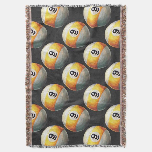 Couverture Motif à 9 balles peint (devant Vertical)