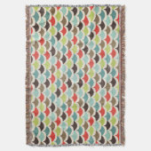 Couverture Motif à écharpe coloré (devant Vertical)