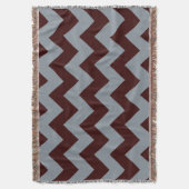 Couverture motif à rayures géométriques (devant Vertical)