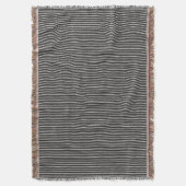 Couverture Motif à rayures noir et blanc (devant Vertical)