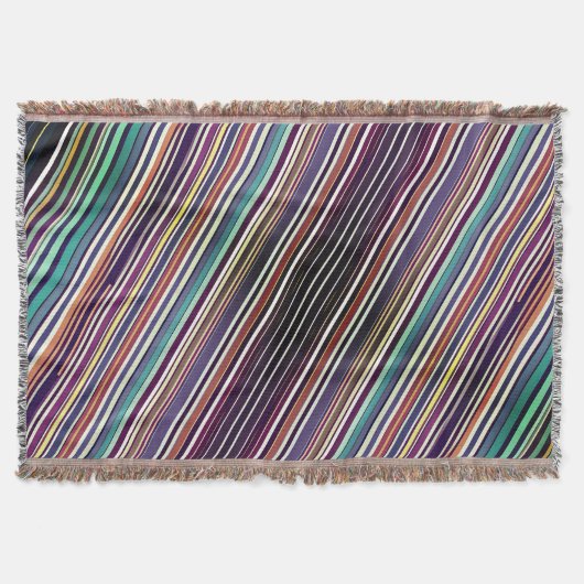 Couverture Motif à rayures verticales inspiré de l'Art Déco (Devant)