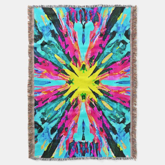 Couverture Motif Abstrait coloré (devant Vertical)