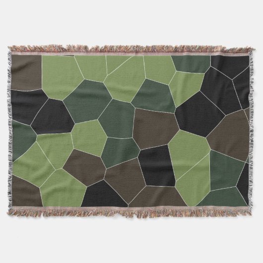 Couverture Motif Abstrait couleur Camo (Devant)