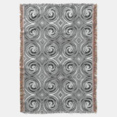 Couverture Motif Abstrait de la spirale spirale #56 (devant Vertical)