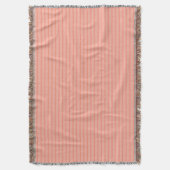 Couverture Motif abstrait de rayures de rose saumoné (devant Vertical)