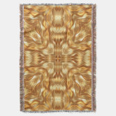 Couverture Motif abstrait doré charmant (devant Vertical)