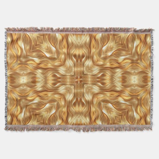 Couverture Motif abstrait doré charmant (Devant)