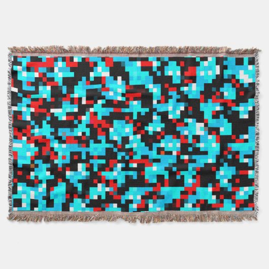 Couverture Motif Abstrait multicolore (Devant)