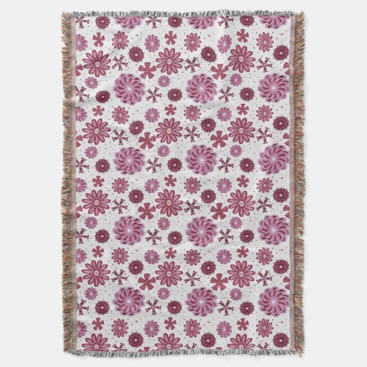 Couverture Motif Abstrait Pastel Purple (devant Vertical)