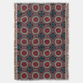 Couverture Motif Abstrait Rond (devant Vertical)
