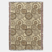 Couverture Motif africain 3 de peau de guépard (devant Vertical)