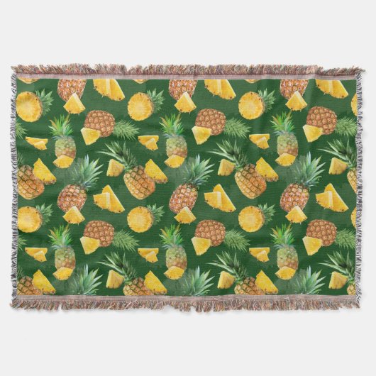 Couverture Motif Ananas 9 (Devant)