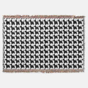 Couverture Motif animal de chien de Terrier d'écossais