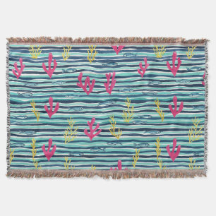 Couverture Motif aquarelle nautique rétro (1)