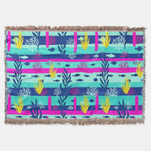 Couverture Motif aquarelle nautique rétro (5)