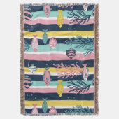 Couverture Motif aquarelle nautique rétro (7) (devant Vertical)