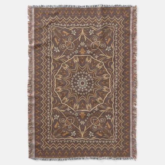 Couverture Motif arabe vintage (devant Vertical)