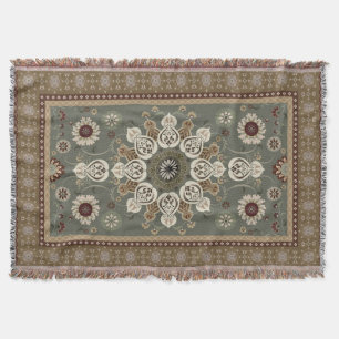 Couverture Motif arabe vintage persan