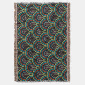 Couverture Motif Arch Boho Retro (devant Vertical)
