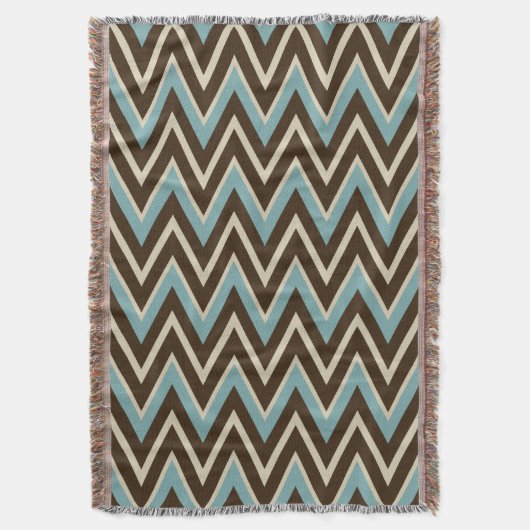 Couverture Motif au chocolat Aqua Lance Blanket (devant Vertical)
