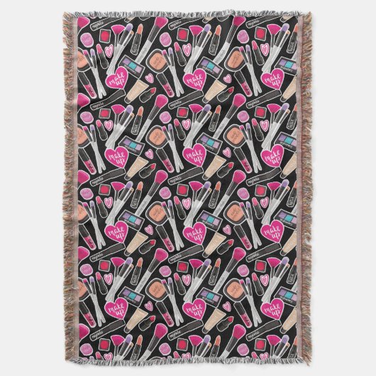 Couverture Motif au néon de maquillage (devant Vertical)