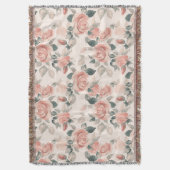 Couverture Motif avec de beaux roses /21 (devant Vertical)
