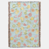 Couverture Motif avec des fruits et des baies (devant Vertical)