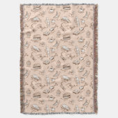 Couverture Motif avec la nourriture (devant Vertical)