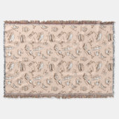 Couverture Motif avec la nourriture (Devant)