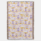 Couverture motif avec une princesse (devant Vertical)