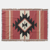 Couverture Motif Aztec (Devant)