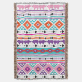 Couverture "Motif Aztec Sud Ouest" (devant Vertical)