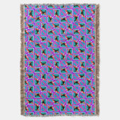 Couverture motif beagle (devant Vertical)