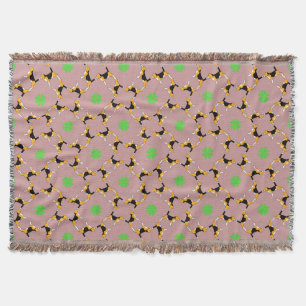 Couverture motif beagle