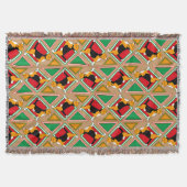 Couverture motif beagle (Devant)