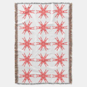 Couverture motif blanc rouge A 2-22 (devant Vertical)