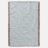 Couverture Motif Bleu Blanc (devant Vertical)
