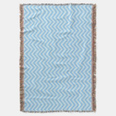 Couverture Motif Blue Chevron (devant Vertical)