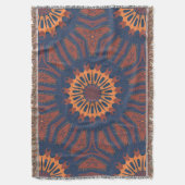 Couverture Motif Boho Bloom Mandala (devant Vertical)