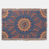 Couverture Motif Boho Bloom Mandala (Devant)